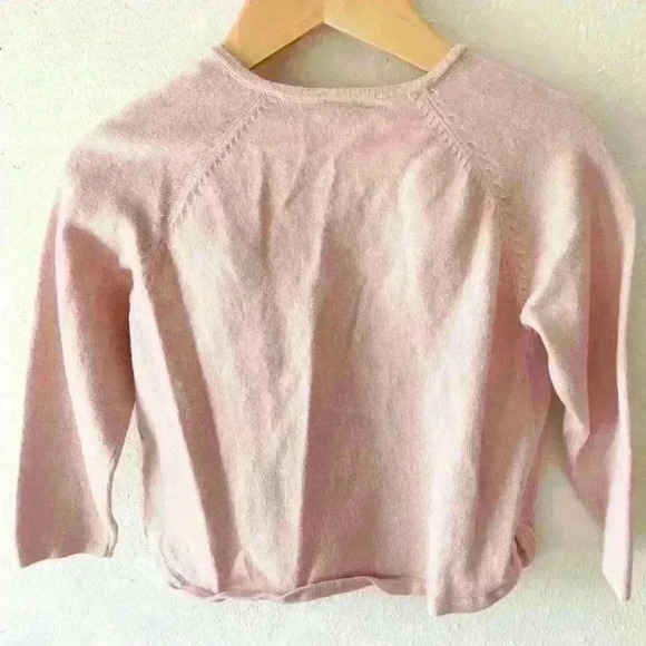 Zara Dusty Pink Knit Cardigan size 18-24 months - Picture 4 of 4